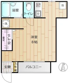 REVE【1階】の間取り