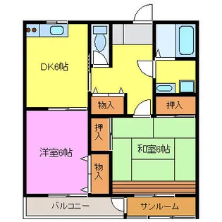 アルトリオ【3階】の間取り