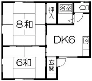 ネオハイツ【2階】の間取り