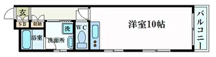 Jシティ紙屋町【4階】の間取り