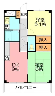 神奈川県海老名市大谷北1【マンション】の間取り