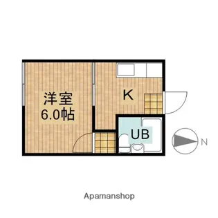 シャトレA【2階】の間取り