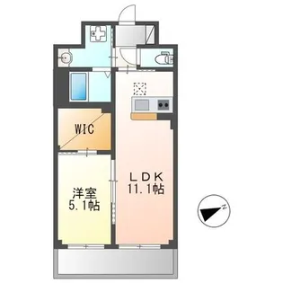 カーネル ベイス【3階】の間取り
