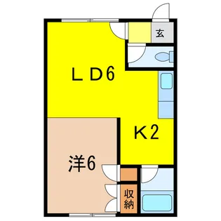 セリエIII【1階】の間取り