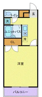 アムールKURIHAMA【1階】の間取り