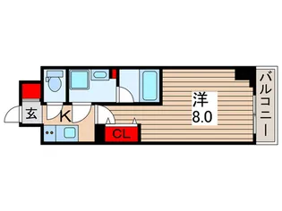 ユリカロゼ五反野II【5階】の間取り