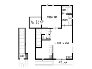 サンビレッジ室本8号地【2階】の間取り