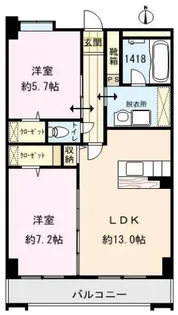 アルページュ【3階】の間取り