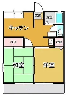 CHエクセレント【1階】の間取り