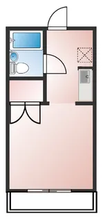 コットンローズ綱島【1階】の間取り