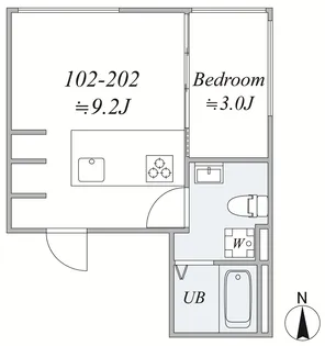 trias187【2階】の間取り