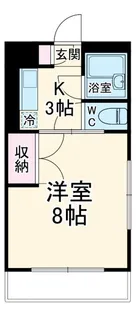 グランメール古川【2階】の間取り