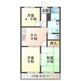 ノーブルタウン【2階】の間取り