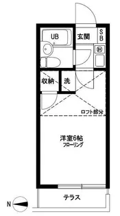 コートビレッジ相武台【1階】の間取り