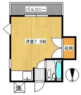 グレースNITTA【3階】の間取り