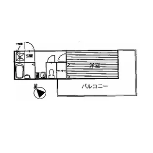 アムールベルウッド玉川学園【2階】の間取り