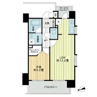 LaLa place resort沖縄県庁前【9階】の間取り