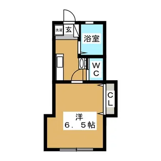 パーシモンヒルズ【2階】の間取り