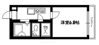 フラッツ7【2階】の間取り