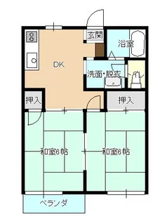 ドミール高村A【2階】の間取り