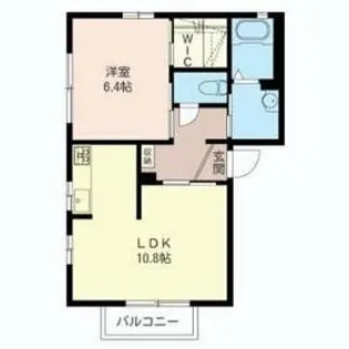 サファイア B【2階】の間取り