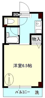 ベルパレス【5階】の間取り