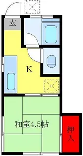埼玉県川口市芝5【アパート】の間取り
