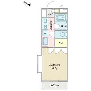 エステート千間台3番館【2階】の間取り