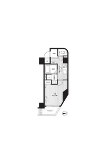 東京都世田谷区羽根木1【マンション】の間取り