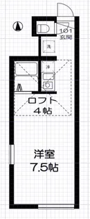 アプリコット【1階】の間取り