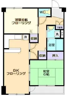 東京都杉並区南荻窪2【マンション】の間取り