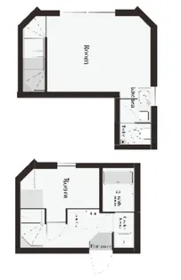 プラティーク滝野川トレンドの間取り