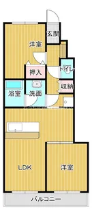 桃山ハイツ【3階】の間取り