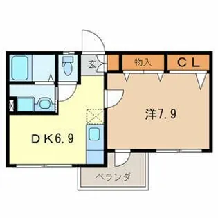 埼玉県川口市大字安行慈林【マンション】の間取り