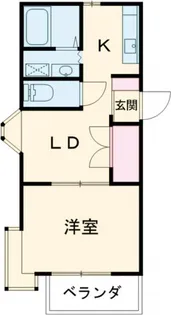 シャトルI【2階】の間取り