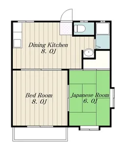 山栄グランドハイツ【1階】の間取り