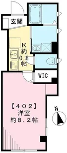 Solana SEKIYA ソラーナ セキヤ【4階】の間取り