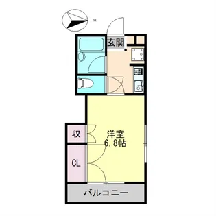 アーバンa【4階】の間取り