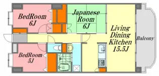 広島県広島市佐伯区五日市駅前2【マンション】の間取り