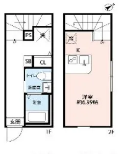 S-harbarLagoon上永谷の間取り