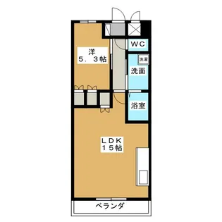 ヴェルメゾン【4階】の間取り