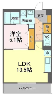 アルシオーネ【1階】の間取り