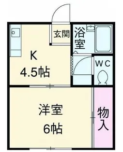 パークピュア小宮IIB【1階】の間取り