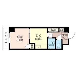 NAKAMICHI MANSION【3階】の間取り
