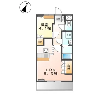 埼玉県鴻巣市明用【アパート】の間取り