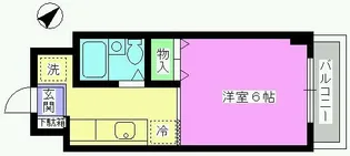グレイスコートおお樹【4階】の間取り