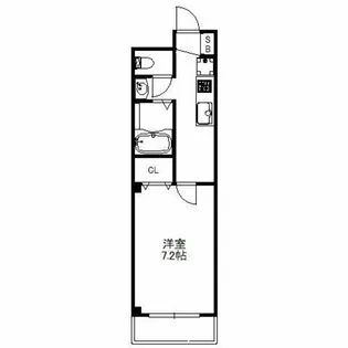 第63シンエイビル【5階】の間取り