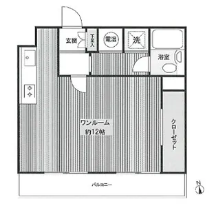ライオンズマンション西麻布第2【2階】の間取り