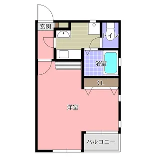 秀和レジデンス【2階】の間取り