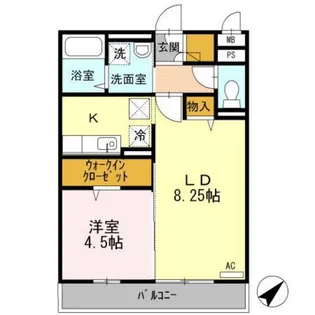 福岡県福岡市東区松島5【アパート】の間取り
